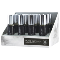 Pure Instinct Pheromone Cologne Oil For Him Roll On 0.34oz Display of 12