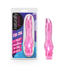 Blush Naturally Yours Cha Cha Slimline Vibrator Pink