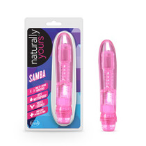Blush Naturally Yours Samba Slimline Vibrator Pink