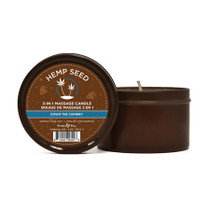 EB Hemp Seed Candle Down Chimmey 6oz