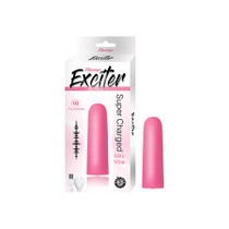 Exciter Mini Vibe Rechargeable Silicone Pink