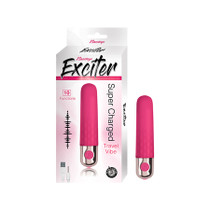 Exciter Travel Vibe Rechargeable Silicone Pink