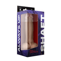 Shaft Model A Liquide Silicone Dong W/Balls 9.5in Pine