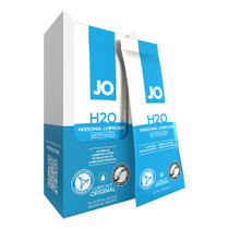 JO H2O Original Water-Based Personal Lubricant 10 mL Foil 12-Pack