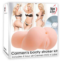 A&E Carmens Booty Stroker Kit Flesh