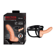 Erection Assistant Hollow Strap-On 8in White