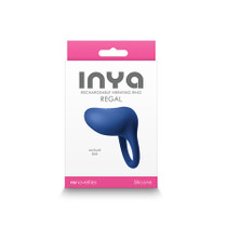 INYA Regal Rechargeable Vibrating Ring Blue