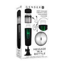 Gender X Message In A Bottle Rechargeable Black