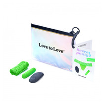 Love to Love Secret Panty 2 Neon Green (gift bag packaging)