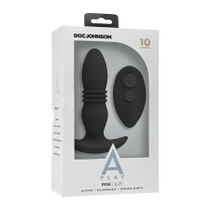 A-Play RISE Rechargeable Silicone Anal Plug with Remote - 78804