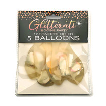 Glitterati Boobie Party Confetti Balloons 5-Pack