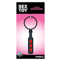 Sex Toy Keychain Hearts Paddle