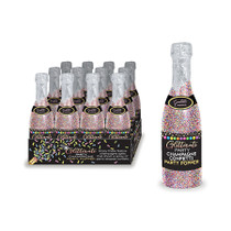Glitterati Champagne Party Popper 12-Piece Display