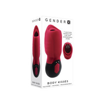 Gender X Body Kisses Suction Toy Red