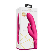 Vive May Dual Pulse-Wave & Vibrating C-Spot & G-Spot Rabbit  Pink