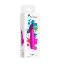 Luminous Thea ABS Bullet With Silicone Sleeve 10 Speeds Fuchsia