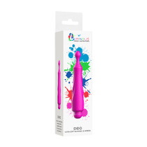Luminous Dido ABS Bullet With Silicone Sleeve 10 Speeds Fuchsia