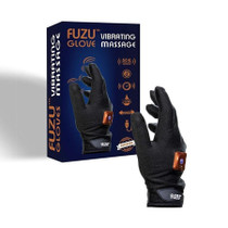 Fuzu Rechargeable Vibrating Massage Gloves Right Hand- Black