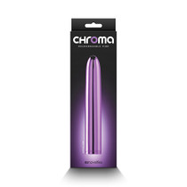 Chroma Rechargeable Vibe 7 in. Purple