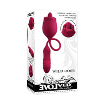 Evolved Wild Rose Silicone Rechargeable Red