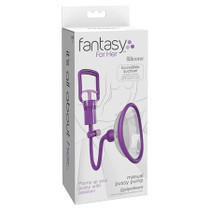 Fantasy For Her Manual Pussy Pump Purple