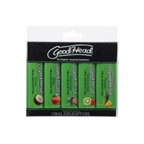 GoodHead Oral Delight Gel Tropical Fruits 5 Pack 1 oz.