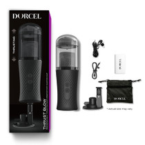 Dorcel Thrust Blow Rechargeable Thrusting Vaginal Masturbator with Removeable Suction Cup