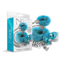 Nixie Metal Butt Plug Blue Metallic