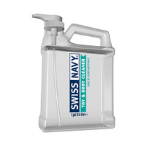 Swiss Navy Toy and Body Cleaner with Pump 1 Gallon / 128 oz.