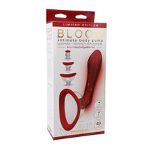 Bloom Intimate Body Pump Limited Edition Red Vibrating 4-In-1 Interchangeable Set