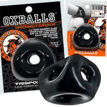 Oxballs Tri-Sport XL Thicker 3-Ring Sling Black