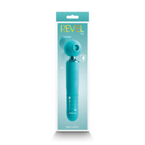 Revel Fae Thrusting & Throbbing Stimulator with Air Pulse Teal