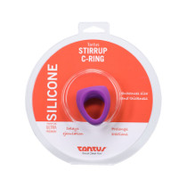 Tantus Stirrup C-Ring Cock and Ball Sling Purple
