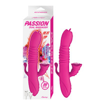 Passion Dual Massager Heat Up Dual Stimulator Pink