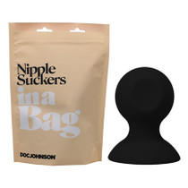 Doc Johnson Nipple Suckers In A Bag Silicone Black