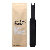 Doc Johnson In A Bag Spanking Paddle Silicone Black