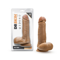 Dr. Skin Dr. Paul Dildo With Balls 7.25in Tan