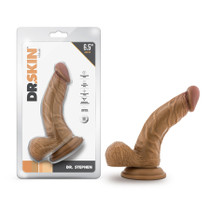 Dr. Skin Dr. Stephen Dildo With Balls 6.5in Tan