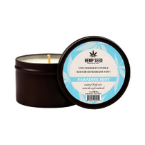 Earthly Body Hemp Seed 3-in-1 Massage Candle Paradise Mist 6 oz.