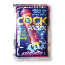 Cock Rockets Oral Sex Candy Strawberry