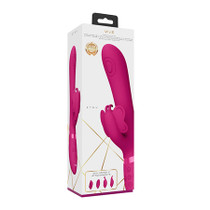 VIVE ETSU Pulse-Wave Rabbit Vibrator With Interchangeable Clitoral Sleeves Pink