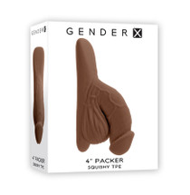 Gender X 4 in. Packer Dark
