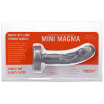 Tantus Mini Magma 5 in. Fantasy Dildo Firm Silver