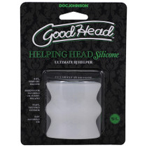 GoodHead Helping Head Silicone Ultimate BJ Helper Frost