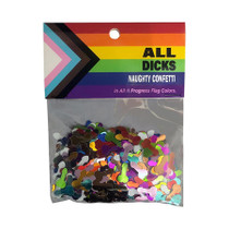 All Dicks Naughty Confetti Pride