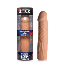 Jock Extra Long Penis Extension Sleeve 3 in. Medium - 87879