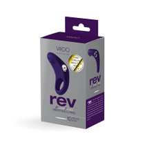 VeDO Rev Rechargeable Vibrating C-Ring Purple