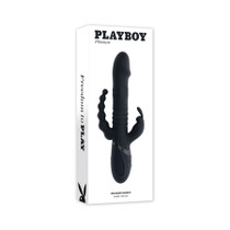 Playboy Big Bunny Energy Rechargeable Silicone Triple Stim Vibrator 2AM