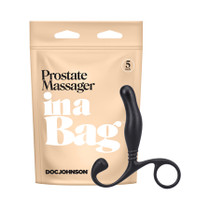 In A Bag Prostate Massager Black
