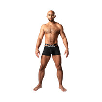 Male Power Infinite Comfort Amplifying Strappy Pouch Short Black M